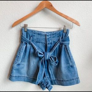 High waisted shorts